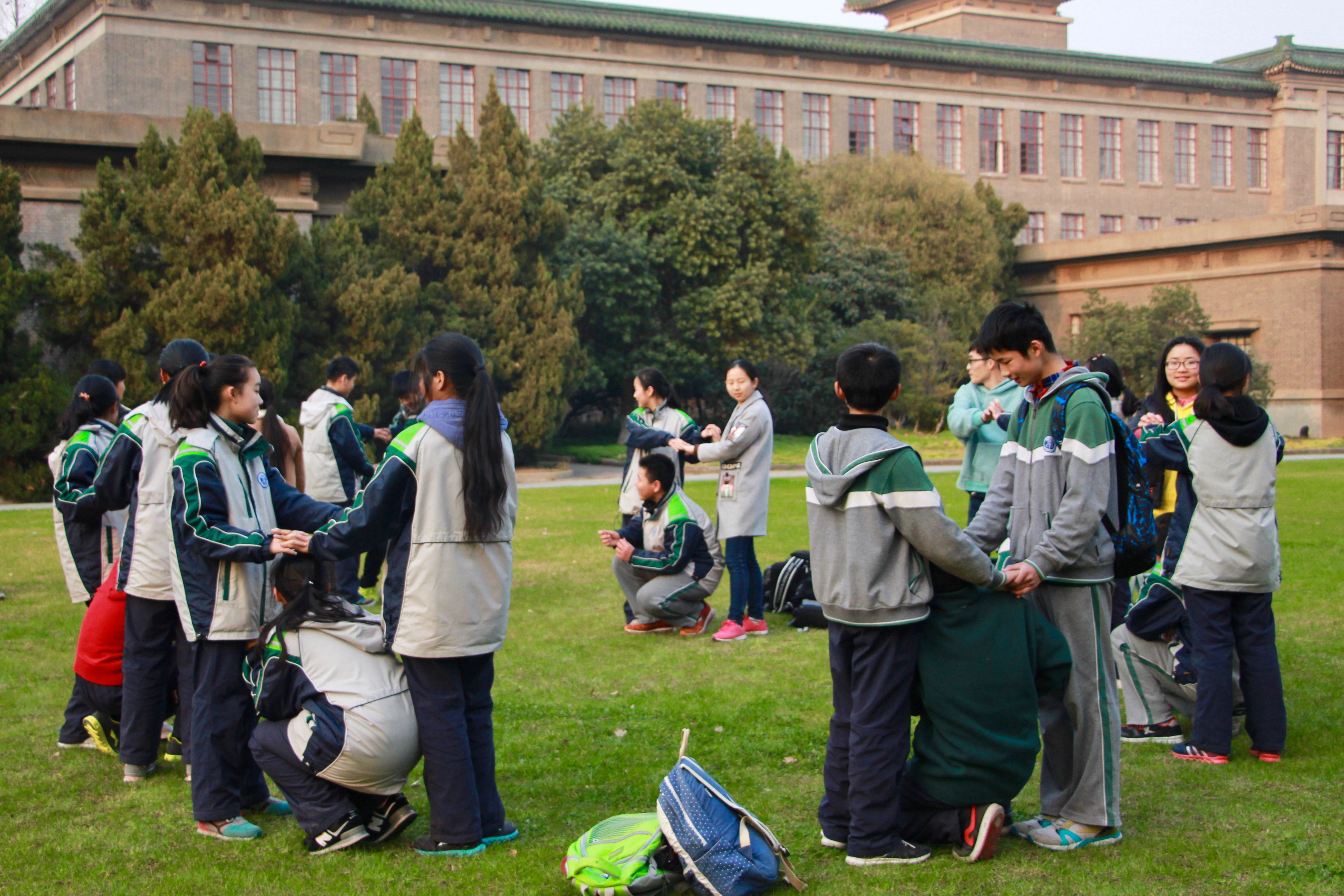 孝陵卫初级中学许银凤老师,孝陵卫初级中学参加一帮一家教的学生,志愿